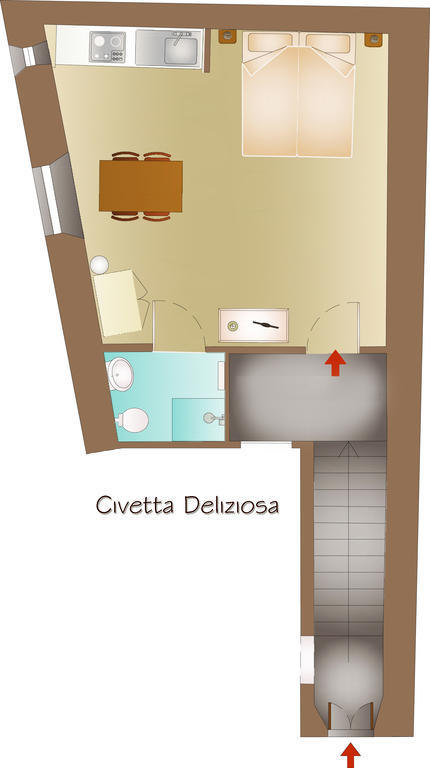 Le Residenze Ristori Apartamento Cortona Habitación foto